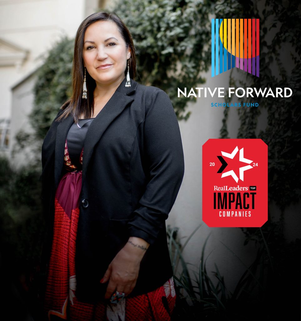 Native Forward Scholars Fund Receives Real Leaders 2024 Impact Award   RealLeaders 2 963x1024 